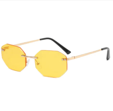 AZUREVIA Luxury Frameless Polygon Sunglasses