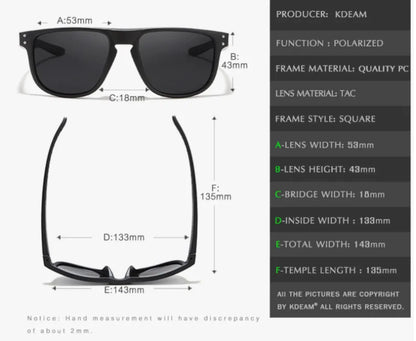 AZUREVIA Luxury Polarized UV400 Sunglasses