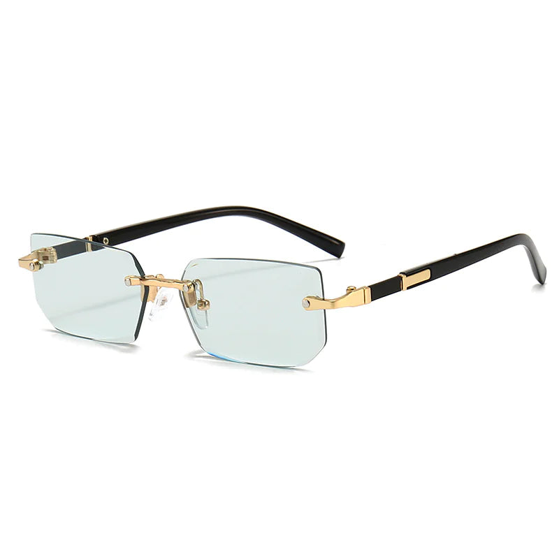 AZUREVIA Luxury Rimless Fashion Sunglasses