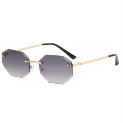 AZUREVIA Luxury Frameless Polygon Sunglasses