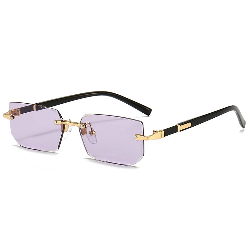 AZUREVIA Luxury Rimless Fashion Sunglasses