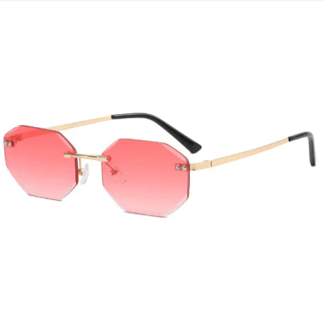 AZUREVIA Luxury Frameless Polygon Sunglasses