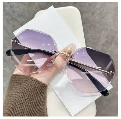 AZUREVIA Luxury Frameless Polygon Sunglasses