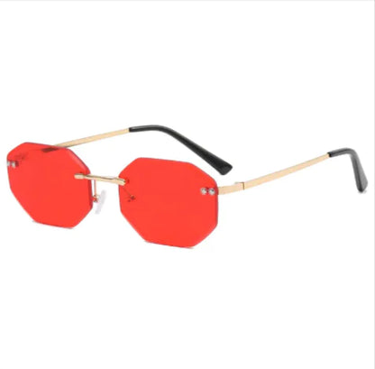 AZUREVIA Luxury Frameless Polygon Sunglasses